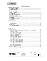 Preview for 14 page of Epson TM-T90 Specification