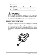 Preview for 32 page of Epson TM-U200D series Operator'S Manual