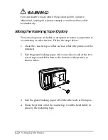 Preview for 33 page of Epson TM-U200D series Operator'S Manual