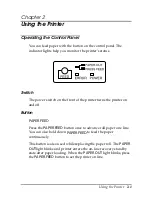 Preview for 34 page of Epson TM-U200D series Operator'S Manual