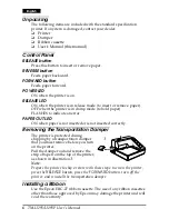 Preview for 6 page of Epson TM U295 - B/W Dot-matrix Printer User Manual