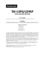 Preview for 22 page of Epson TM U295 - B/W Dot-matrix Printer User Manual