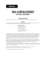 Preview for 28 page of Epson TM U295 - B/W Dot-matrix Printer User Manual