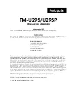 Preview for 41 page of Epson TM U295 - B/W Dot-matrix Printer User Manual