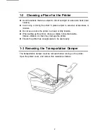 Preview for 8 page of Epson TM-U300A Operator'S Manual