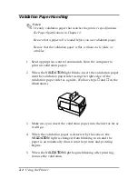 Preview for 35 page of Epson TM U325D Operator'S Manual