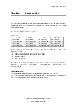 Preview for 4 page of Epson TM-U330 Series Development Manual