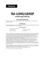 Preview for 18 page of Epson TM-U590 Series User Manual