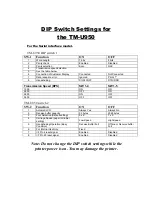 Preview for 12 page of Epson TM950 - B/W Dot-matrix Printer Troubleshooting Manual