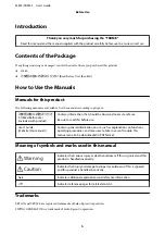 Preview for 5 page of Epson TR-ME2 User Manual