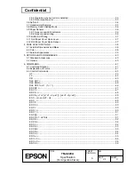 Preview for 9 page of Epson U220A - TM B/W Dot-matrix Printer Specification