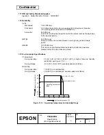 Preview for 17 page of Epson U220A - TM B/W Dot-matrix Printer Specification