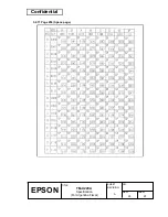 Preview for 35 page of Epson U220A - TM B/W Dot-matrix Printer Specification