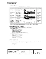 Preview for 43 page of Epson U220A - TM B/W Dot-matrix Printer Specification