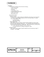 Preview for 44 page of Epson U220A - TM B/W Dot-matrix Printer Specification