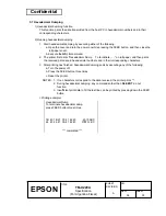 Preview for 45 page of Epson U220A - TM B/W Dot-matrix Printer Specification