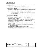 Preview for 47 page of Epson U220A - TM B/W Dot-matrix Printer Specification