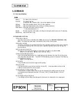 Preview for 51 page of Epson U220A - TM B/W Dot-matrix Printer Specification