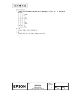 Preview for 52 page of Epson U220A - TM B/W Dot-matrix Printer Specification