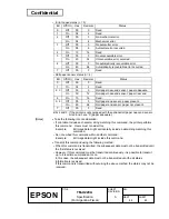 Preview for 55 page of Epson U220A - TM B/W Dot-matrix Printer Specification