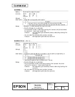 Preview for 56 page of Epson U220A - TM B/W Dot-matrix Printer Specification