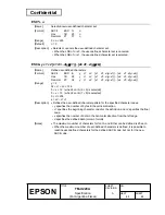 Preview for 58 page of Epson U220A - TM B/W Dot-matrix Printer Specification