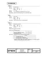 Preview for 60 page of Epson U220A - TM B/W Dot-matrix Printer Specification