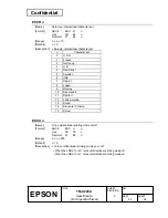 Preview for 64 page of Epson U220A - TM B/W Dot-matrix Printer Specification