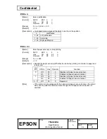 Preview for 65 page of Epson U220A - TM B/W Dot-matrix Printer Specification