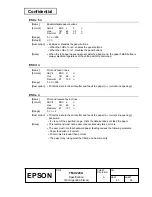 Preview for 66 page of Epson U220A - TM B/W Dot-matrix Printer Specification