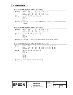 Preview for 73 page of Epson U220A - TM B/W Dot-matrix Printer Specification