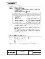 Preview for 75 page of Epson U220A - TM B/W Dot-matrix Printer Specification