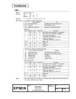 Preview for 80 page of Epson U220A - TM B/W Dot-matrix Printer Specification