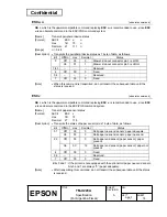 Preview for 86 page of Epson U220A - TM B/W Dot-matrix Printer Specification