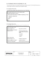 Preview for 38 page of Epson U295 - TM B/W Dot-matrix Printer User Manual