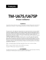 Preview for 24 page of Epson U675 - TM Color Dot-matrix Printer User Manual