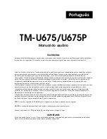 Preview for 43 page of Epson U675 - TM Color Dot-matrix Printer User Manual