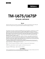 Preview for 52 page of Epson U675 - TM Color Dot-matrix Printer User Manual