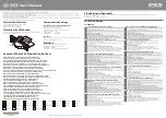 Preview for 1 page of Epson UB-B03 User Manual