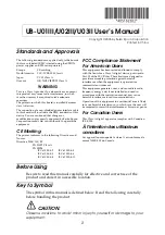 Epson UB-U01III User Manual предпросмотр