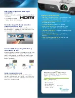 Preview for 3 page of Epson VS220 Product Specifications