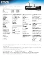 Preview for 4 page of Epson VS220 Product Specifications