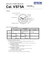 Epson VS75A Instruction Manual preview