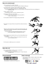 Preview for 2 page of Epson WB-L Series Instruction Manual