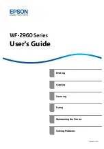 Epson WF-2960 User Manual preview