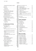 Preview for 4 page of Epson WF-3010 Series User Manual