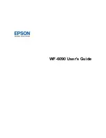 Preview for 1 page of Epson WF-6090 User Manual