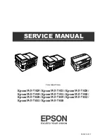 Epson WF-7011 Service Manual preview