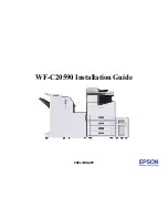 Preview for 1 page of Epson WF-C20590 Series Installation Manual