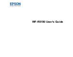 Preview for 1 page of Epson WF-R5190 User Manual